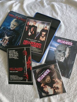 Hellraiser 1 & 2 DVD used without subtitles