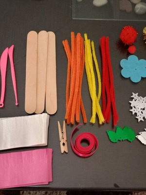 Large Craft Materials Set for Kids New