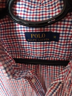 Polo Ralph Lauren ριγέ πουκάμισο καινούργιο, βαμβακερό, μέγεθος M