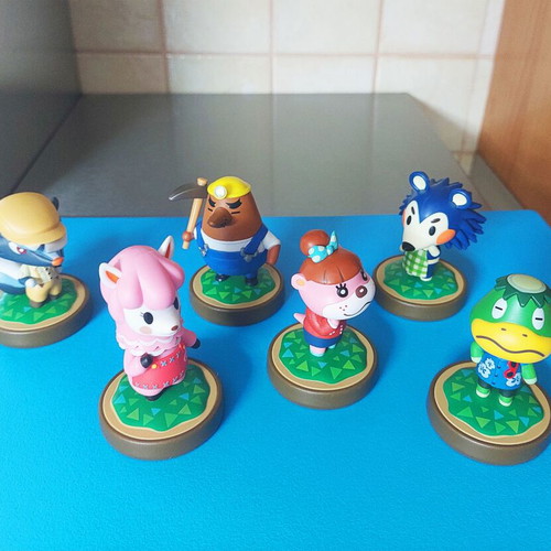 Amiibo Animal Crossing φιγούρες σαν καινούργιες Nintendo