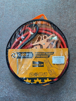 Car starter cable new 2.5 meters 1500 amps