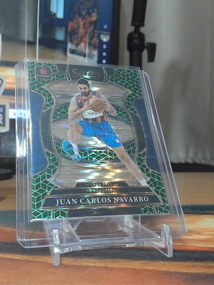 Juan Carlos Navarro Panini Select EuroLeague Dragon Scale Prizm card 5/5