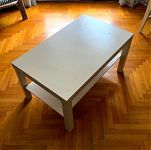 Λευκό τραπέζι καθιστικού IKEA