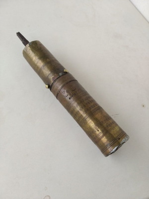 Coffee grinder used with small dents