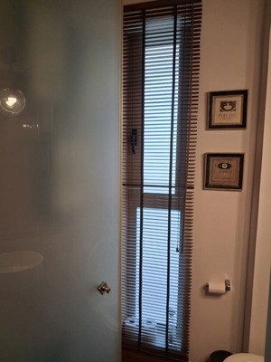 Wooden blinds like new, 3 sizes (77×116, 46×98, 50×244)