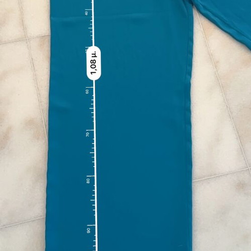 Doretta women's high-waisted pants M/L teal blue, like new