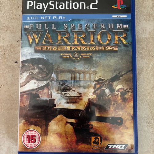 Full Spectrum Warrior PlayStation 2 English used complete