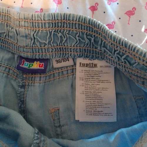 Girl set shorts and blouse 110 cm like new