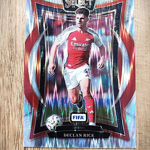 2024-25 Panini Select FIFA Soccer Pandora Prizm Terrace #15 Declan Rice Arsenal new