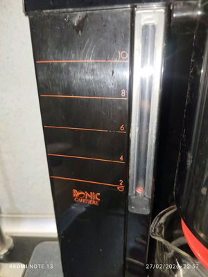 Coffee maker used for 10 cups