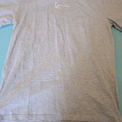 Karl Kani men's t-shirt gray melange size M like new