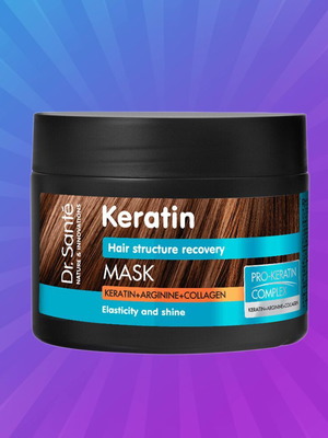 Dr.Sante Restructuring Keratin Hair Mask 300 ml New