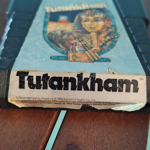 Tutankham game for Atari 2600 used, vintage