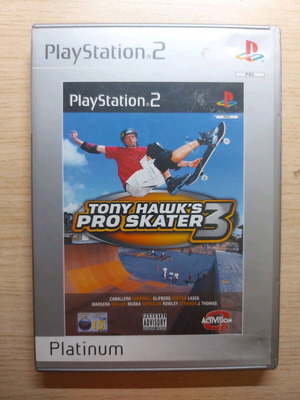 Tony Hawk's Pro Skater 3 για PS2 μεταχειρισμένο, πλήρες με κουτί και βιβλιαράκι