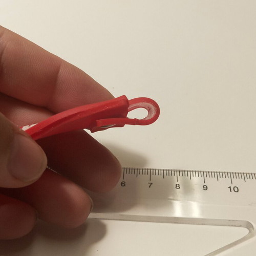 Christmas Keychain or Decorative Item like new, flexible material