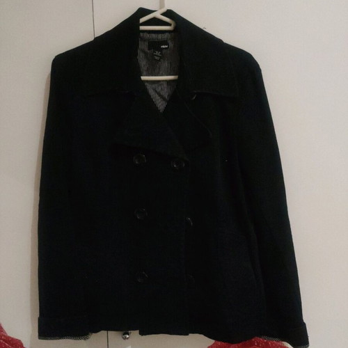 H&M dark blue jacket used XXL