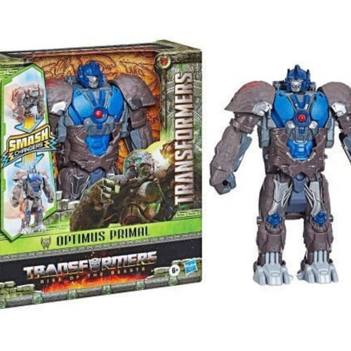 Rise of the Beast Smash Changers Optimus Primal action figure new