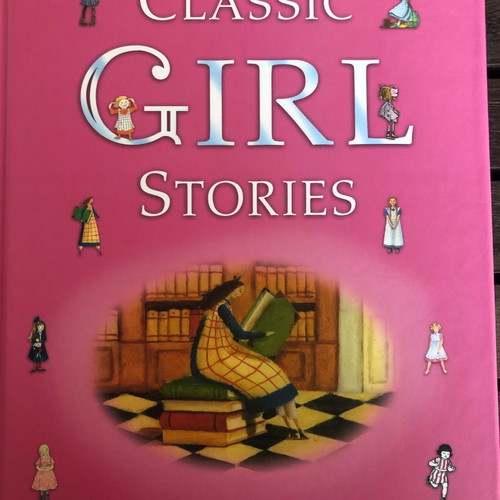Classic Girl Stories book used, English children's stories