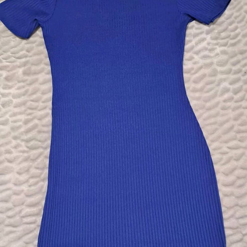 H&M Mini Stretch Dress Blue Like New, Size S