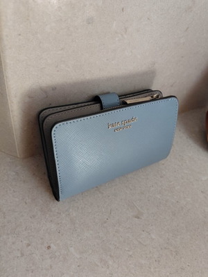 Kate Spade wallet new, turquoise with multiple card slots