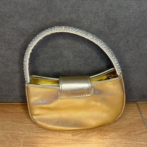 Sante evening bag used, gold color