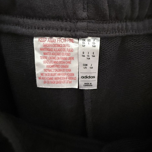 Adidas pants like new, comfortable, black and white