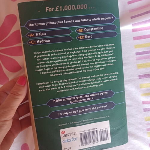 Who Wants To Be A Millionaire? The Bumper Quiz Book English