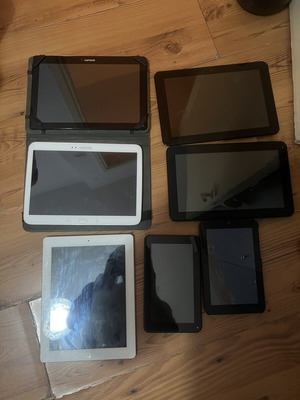 Tablet for spare parts or repair, used