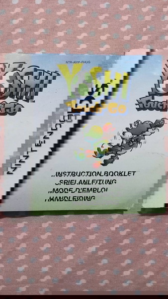 Yoshi touch and go - Manual