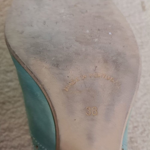 Oxford shoes by Office size 38 mint green like new