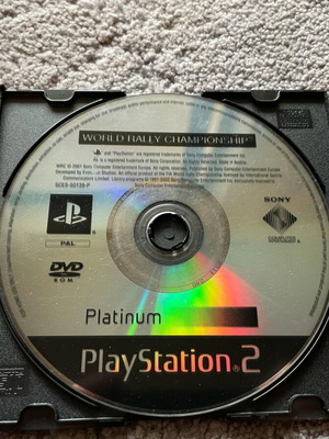 WRC PlayStation 2 употребявана в средно състояние