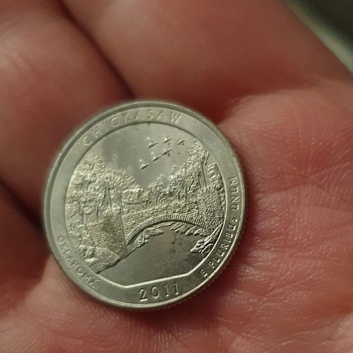 2011 Chickasaw National Park Quarter Dollar like new