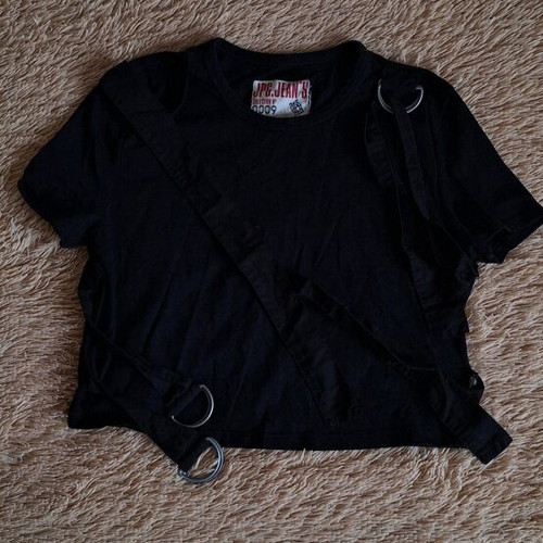 JPG Jean’s by Gaultier T-shirt new, size L 40 12, black