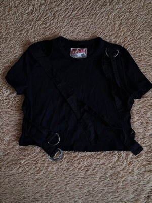 JPG Jean’s by Gaultier T-shirt new, size L 40 12, black