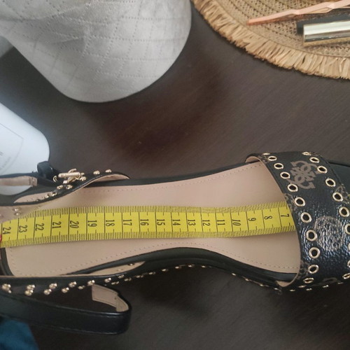 Guess Black Platform Sandals New Size 37
