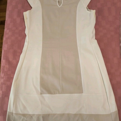 Elisabetta Franchi women's dress like new, size L, white-beige