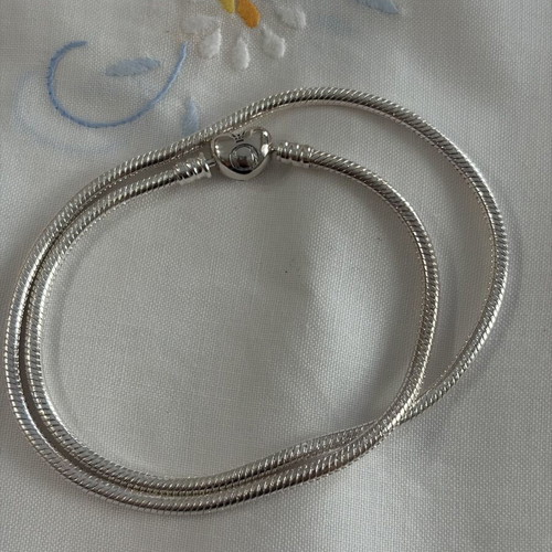 Pandora snake necklace 45 cm, silver, SS 925