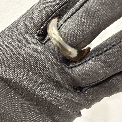 Smoky Quartz ring new, carved from a single stone
