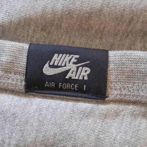 Nike Air Force 1 hoodie like new, small, grey