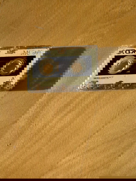  TDK MC60 mikrokasseta