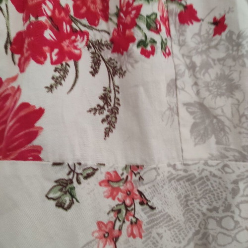Bella women's Italian dress S/M like new, white and red