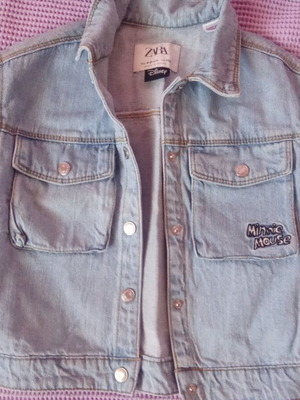 Zara Minnie denim jacket for 4-5 years old