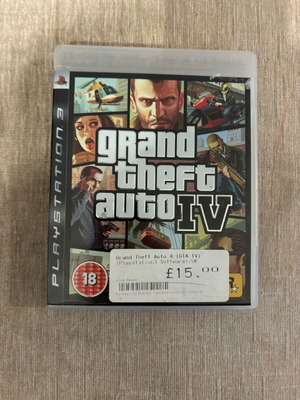 Grand Theft Auto IV PlayStation 3 used, English version