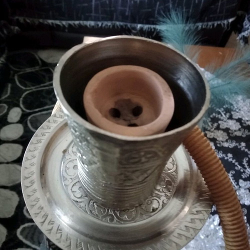 Vintage hookah from Istanbul like new, handmade, 67 cm height