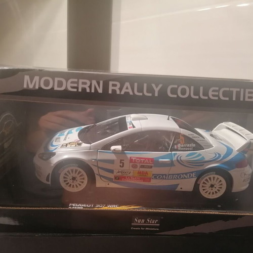 Peugeot 307 cc WRC Limited Edition 1/18 Scale New