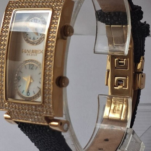Haurex Clamour women's watch like new, gold and black