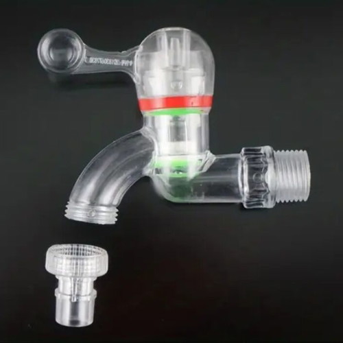 Plastic taps with removable nozzle, new, durable
