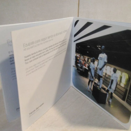Real Madrid Stadium Tour Booklet 2006-07, like new, authentic collectible