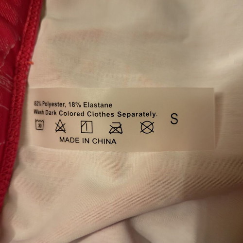 Men's swim brief size S with sailing print, new