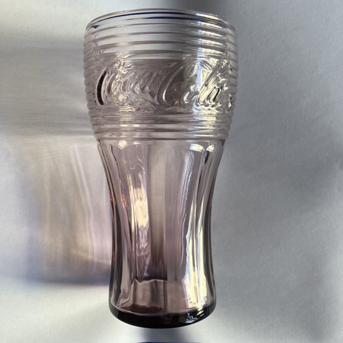 Coca-Cola collectible glass, Coloured Glass Limited Edition 2021